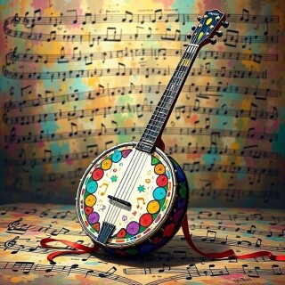 Banjo visual #11663