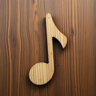 Music note visual #11678