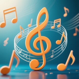 Music note visual #11851
