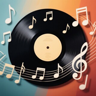 Vinyl record visual #11833