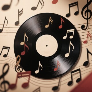 Vinyl record visual #11834