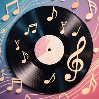 Vinyl record visual #11835