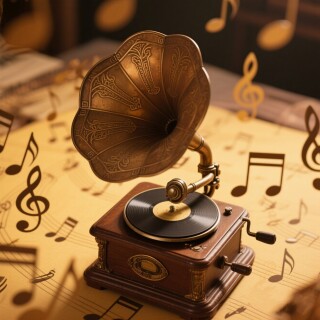 Gramophone visual #11811