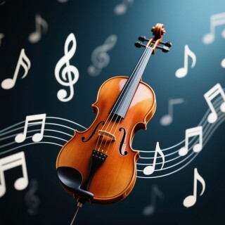 Violin visual #11753
