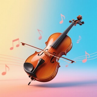 Violin visual #11751