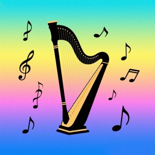 Harp visual #11802