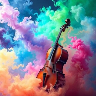 Violin visual #11873
