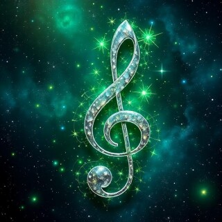 Music note visual #11879