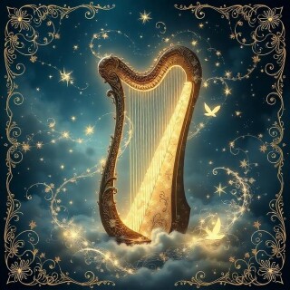 Harp visual #11929