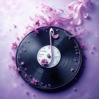 Vinyl record visual #11910