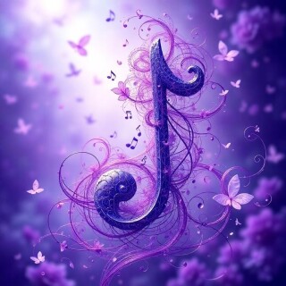 Music note visual #11904