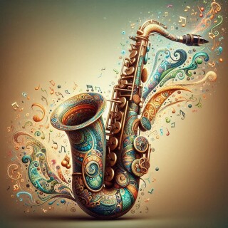 Saxophone visual #12005