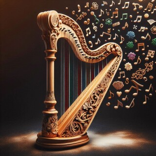 Harp visual #11982