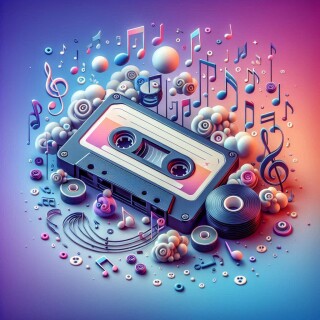 Tape recorder visual #11968