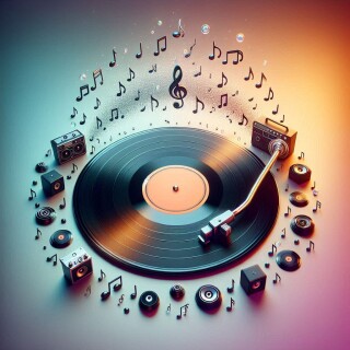 Vinyl record visual #11963