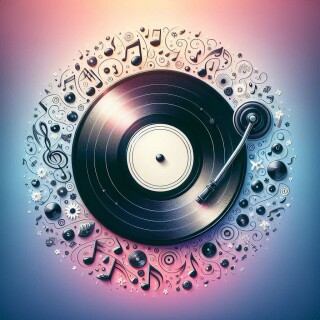 Vinyl record visual #11961