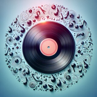 Vinyl record visual #11960