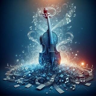 Violin visual #11947
