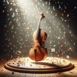 Violin visual #11946
