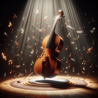 Violin visual #11945