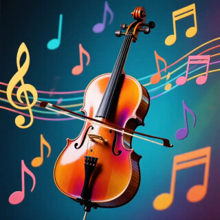 Violin visual #12068