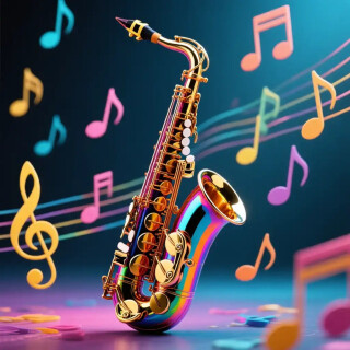 Saxophone visual #12053