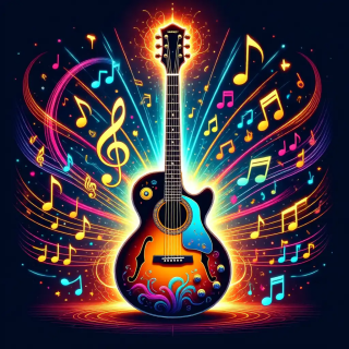 Guitar visual #12095