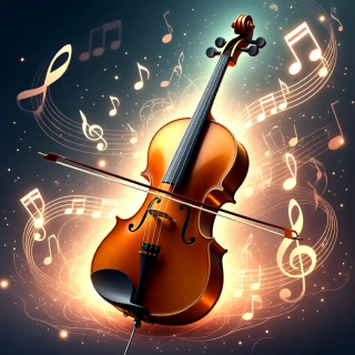 Violin visual #12094