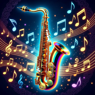 Saxophone visual #12088
