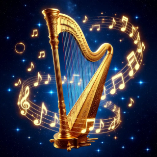 Harp visual #12087