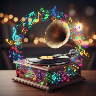 Gramophone visual #12107