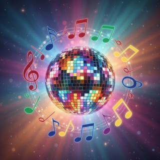 Disco ball visual #12104