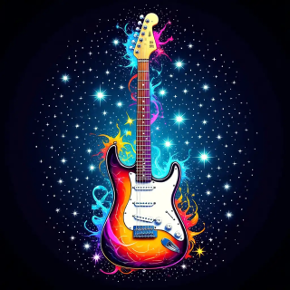 Guitar visual #12139