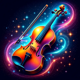 Violin visual #12138