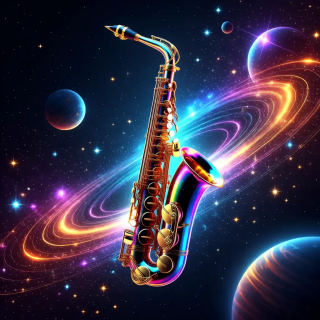 Saxophone visual #12133