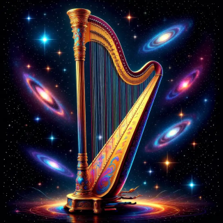 Harp visual #12131