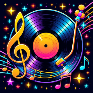 Vinyl record visual #12125