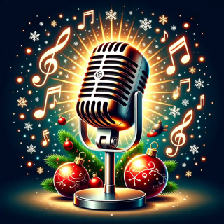 Christmas musical visual #12162