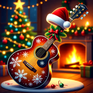 Christmas musical visual #12161
