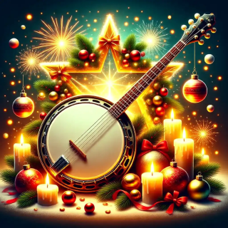 Christmas musical visual #12159