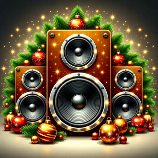 Christmas musical visual #12157
