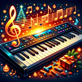 Christmas musical visual #12153