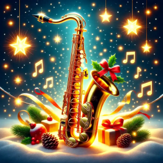 Christmas musical visual #12150