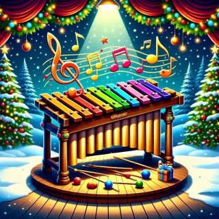 Christmas musical visual #12146