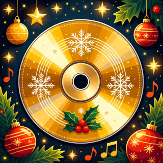 Christmas musical visual #12144