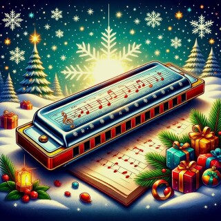Christmas musical visual #12143