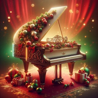 Christmas musical visual #12207