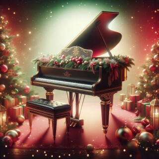 Christmas musical visual #12206