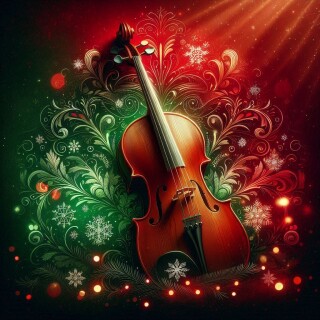 Christmas musical visual #12200