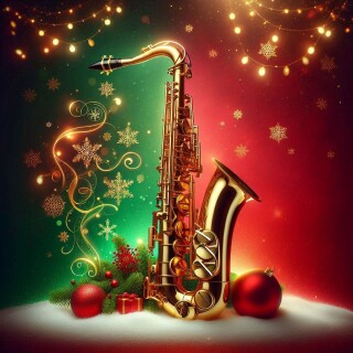 Christmas musical visual #12195